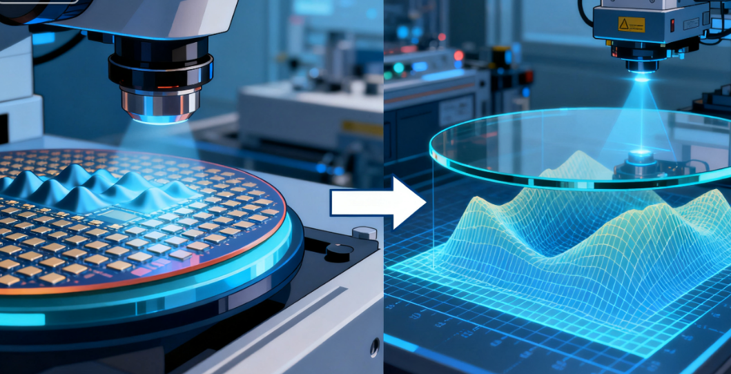 硅晶圓與玻璃晶圓Flatness檢測的“局部”與“全局”差異分析