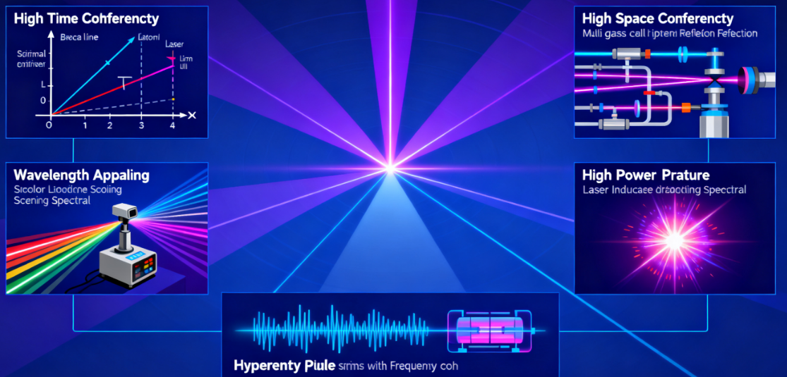 激光的核心物理性質:賦能現代光譜學突破與研究邊界拓展 激光的核心物理性質:賦能現代光譜學突破與研究邊界拓展